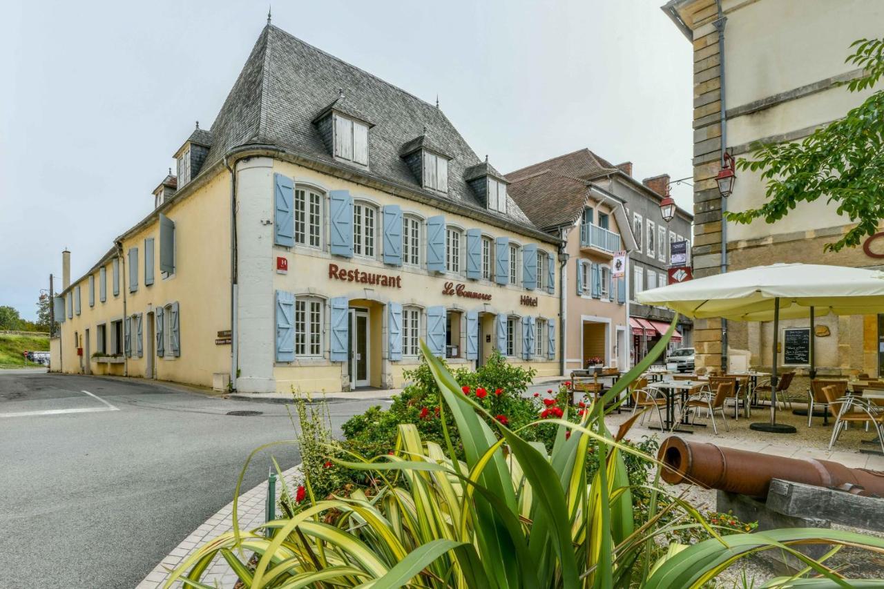 Logis Hotel Le Commerce Navarrenx Eksteriør billede